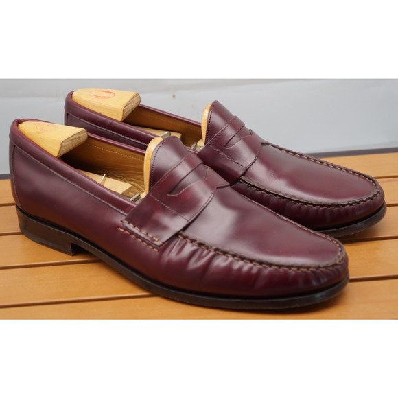 Jack Erwin Other - Jack Erwin Discontinued Men’s Burgundy Charlie Penny Loafer - Size 12